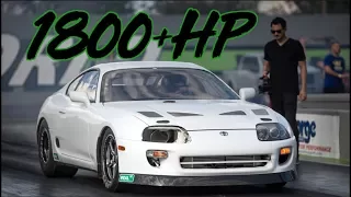 Geo's 1800+HP Toyota Supra - The BADDEST Supra we've seen!