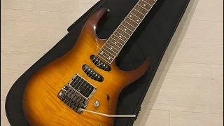 Ibanez RG in HSS Pickup configuration review RG460VFM