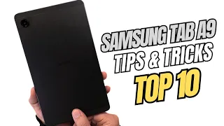 Top 10 Tips and Tricks Samsung Galaxy Tab A9 you need know