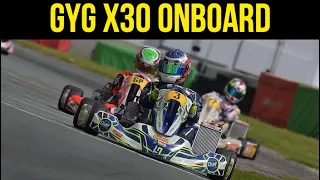 British Kart Championship Onboard | GYG Karting Senior X30 | LN4