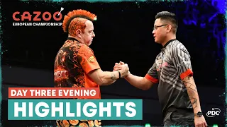 INTO THE QUARTERS! | Day Three Evening Highlights | 2022 Cazoo European Championship