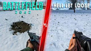 Battlefield 2042 vs Hell Let Loose - Direct Comparison! Attention to Detail & Graphics! 4K ULTRA