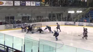 Penticton VEES At Alberni Valley Bulldogs Game 51 2-8-15