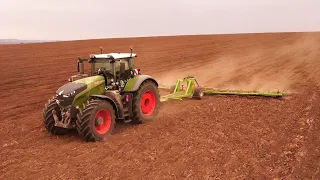 New FENDT 1050 Vario & N.O.P.O.Z.M. | Smykování 2023 | Přípravá půdy na setí