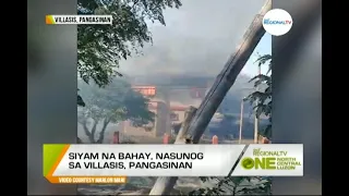 One North Central Luzon: 10 Kabahayan, Nasunog sa Magkakahiwalay na Insidente