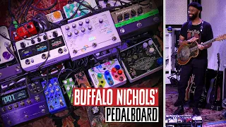 Blues-Meets-Psychedelic Pedalboard for Buffalo Nichols