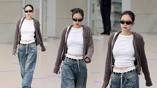 240508 BLACKPINK “JENNIE” 2년 연속 멧 갈라 자선행사 빛내고 온 블랙핑크 제니 | 인천공항 입국 ARRIVAL