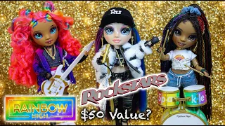 Rainbow High Rockstars REVIEW *All 3 Dolls!* Find Out WHY They're $50