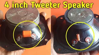 4 inch tweeter circuit || HF network kit || Speaker Box tweeter Pf with capacitor || Speakers box||