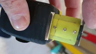 Stanley fatmax measuring tape broke