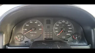 Audi 80 1.9TDi cold start -20°