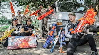 LTT Game Nerf War : Nerf Guns King Warriors SEAL X Fight Crime Mr Zero Crazy Vengeance For BOSS