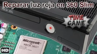 Como Reparar error de luz roja en Xbox 360 Slim