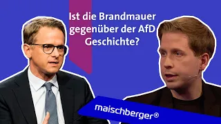 Kevin Kühnert (SPD) und Carsten Linnemann (CDU) im Gespräch I maischberger