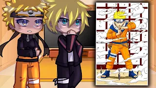 Naruto and Boruto's Friends React To Each Other // Gacha React