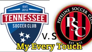 My Every Touch (Tennessee Soccer Club vs Pipeline) 08 ECNL Playoffs -Xander Coats