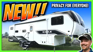 NEW MODEL! Open but with Privacy! 2024 Eagle 29DDB Fifth Wheel by Jayco RV