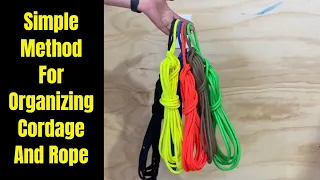 How To Coil Rope - Works great for extension cords too!