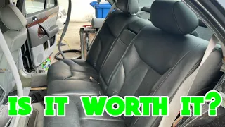 Swapping out interior on  Mercedes w140 s500 and why you should never do it