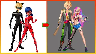 Ladybug Catnoir Miraculous Glow Up Bad Girl, Bad Boy - SWITCH UP - New Episode