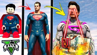 ATUALIZEI o SUPER HOMEM FRACO até o SUPER HOMEM DEUS no GTA 5 !