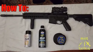 How To: Clean and Lubricate Sig 516 (will work for AR-15)