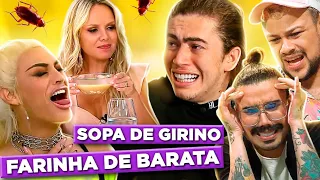 COMENDO E SOFRENDO: ELIANA CONVIDA FAMOSOS PRA PROVAR PRATOS BIZARROS | Diva Depressão