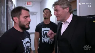 WWE NXT Reactions: Johnny Gargano Austin Theory William Regal Backstage