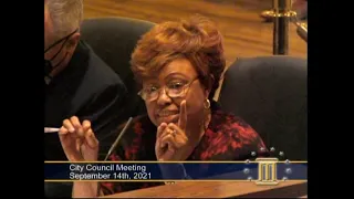 Montgomery City Council Budget Meeting (9/14/21)