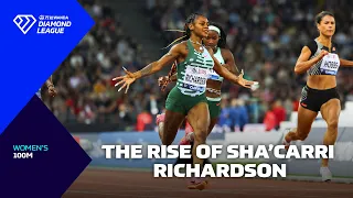 The RISE of SHA'CARRI RICHARDSON - Wanda Diamond League