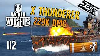 World Of Warships - 112.Rész (Mennyit Gyújt a X-es Thunderer? 🔥) - Stark