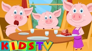 This Little Piggy | Nursery Rhyme And Kids Songs | Kindergarten Video For Toddlers by Kids Tv