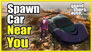 How to Request Personal Vehicle Delivered in GTA 5 Online Anywhere on MAP! (Easy Method!)