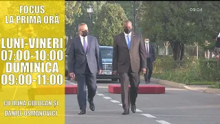 LLOYD AUSTIN, ȘEFUL PENTAGONULUI, LA BUCUREȘTI. URMEAZĂ O ÎNTÂLNIRE CU PREȘEDINTELE IOHANNIS