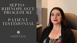 Septorhinoplasty Procedure Testimonial | Septorhinoplasty Surgery