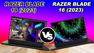 Razer Blade 18 (2023) vs Razer Blade 16 (2023)