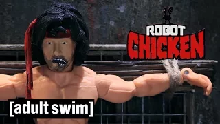 3 Rambo Moments | Robot Chicken | Adult Swim