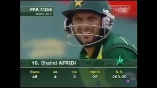 Shahid Afridi 56 of 26 || Australia vs Pakistan - 2004-05 VB Series 2nd Match || Hobart