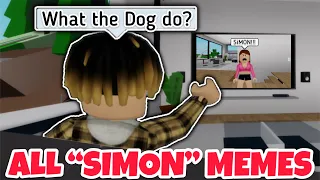 All of my FUNNY “SIMON” MEMES in 21 minutes!😂- Roblox Compilation