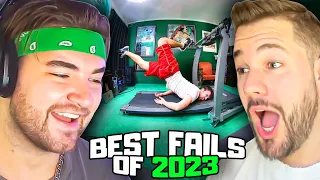 KingWoolz Reacts to FAILS OF THE YEAR SO FAR!! w/ Mike | 2023 Part 3