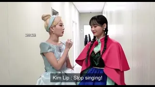 Kim lip Said stop singing to chuu