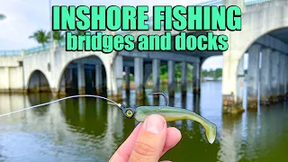 Fishing Bridges, Docks and Seawalls With Live Mullet and Lures