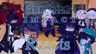 Genshin mondstat characters react to tiktok+yt shorts//Genshin impact//Gacha club