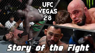 UFC Vegas 28: Rozenstruik v Sakai | Another Late KO for Bigi Boy | Ponz is Back | Story of the Fight