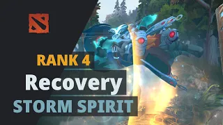 Recovery (Rank 4) plays Storm Spirit Dota 2 Full Game