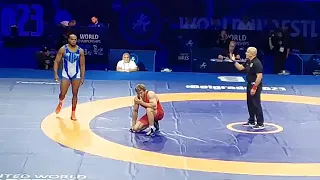 🥇 El momento decisivo para la Medalla de Oro del luchador cubano Gabriel Rosillo Kindelan en 97 Kg.