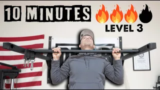 10 Min ADVANCED Pull Up Workout | Follow Along | 10 - 23 Rep Range | Michael Eckert