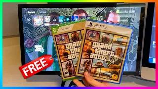 I Bought The Physical Edition Versions Of GTA 5 On Playstation 5 & Xbox Series X (GIVEAWAY)