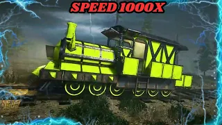 Increase Train Speed 1000X By Decreasing Its Size | Choo Choo Charles Hindi Gameplay