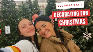 VLOGMAS DAY 2: Decorating For Christmas